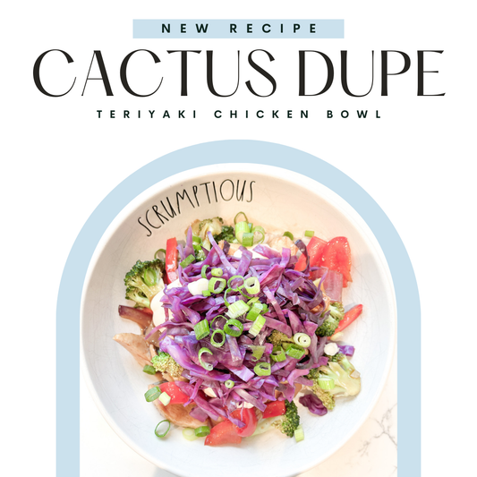 Cactus Teriyaki Chicken Bowl Dupe