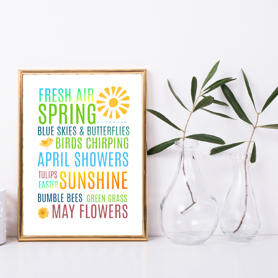 Spring Digital Print