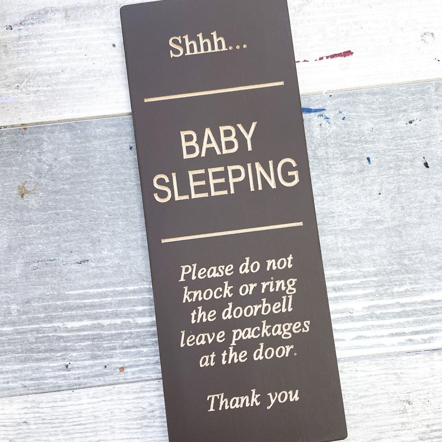 Mini 8x3" Sign
