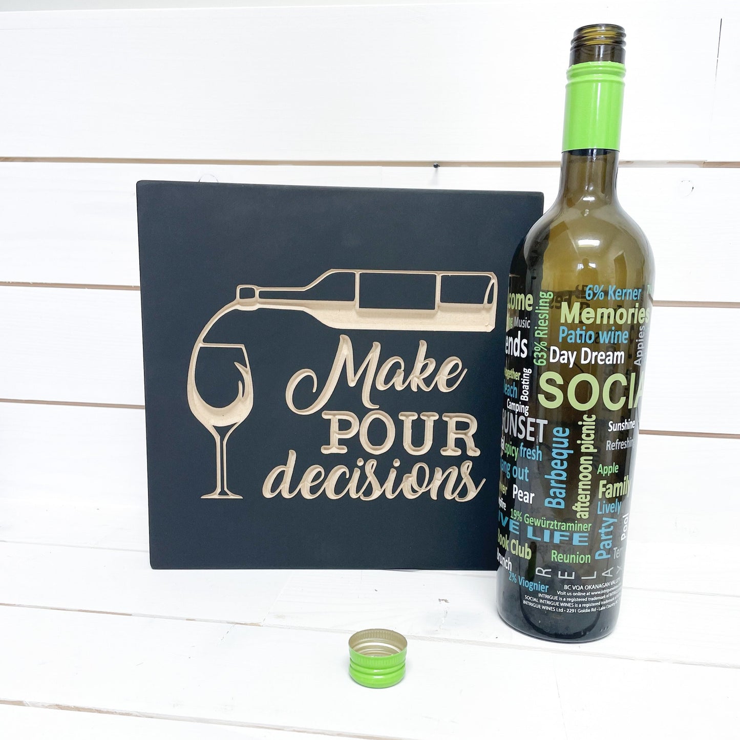 Make Pour Decisions Sign
