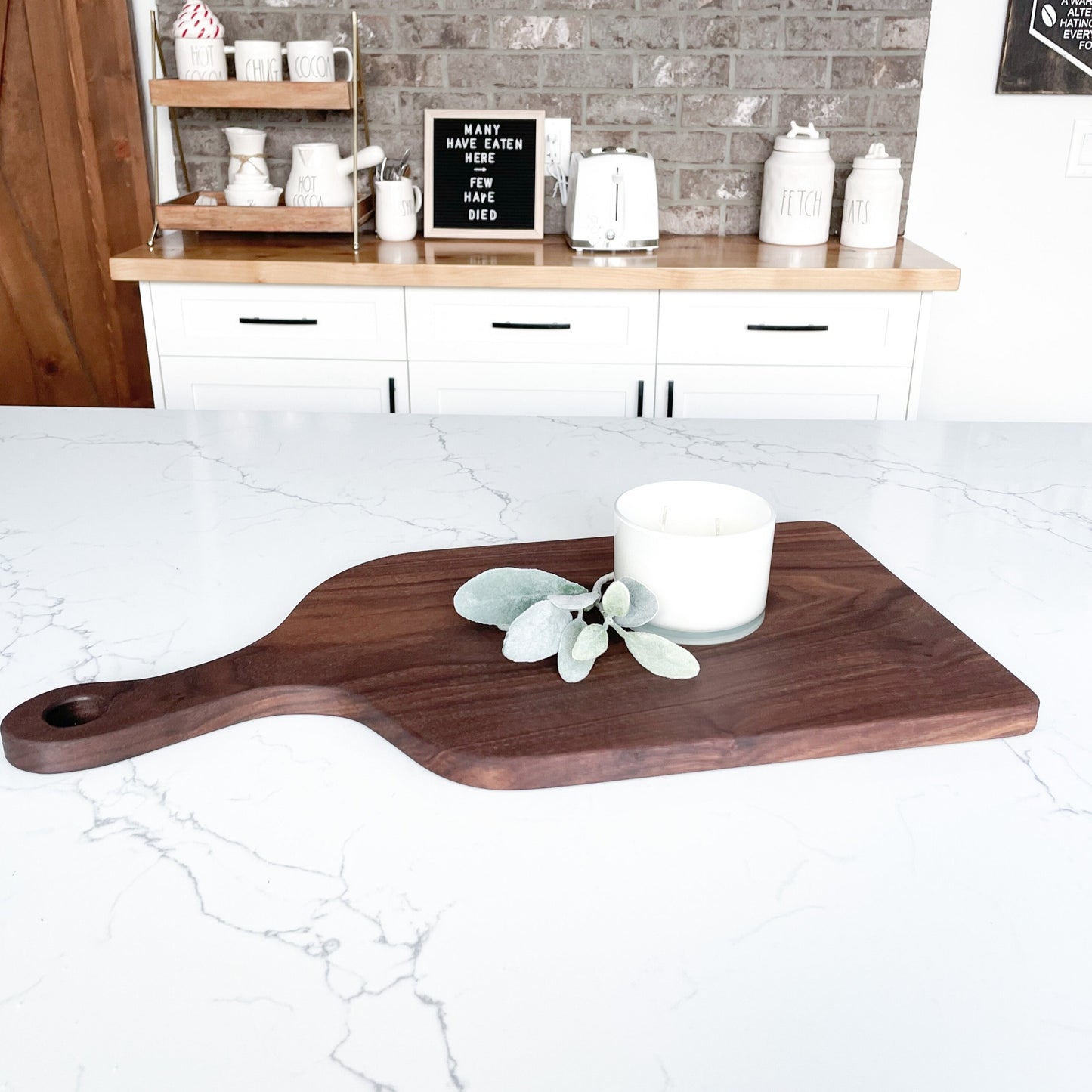 Colossal Walnut Board with Handle