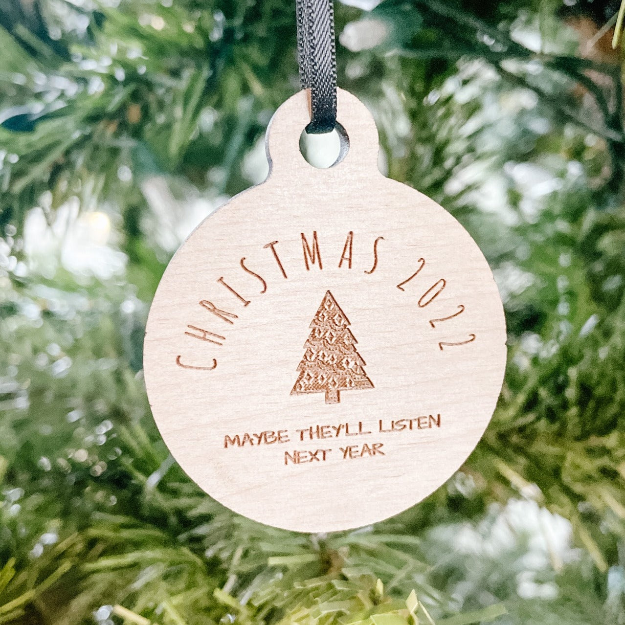 Tree Tops Glisten Maple Ornament