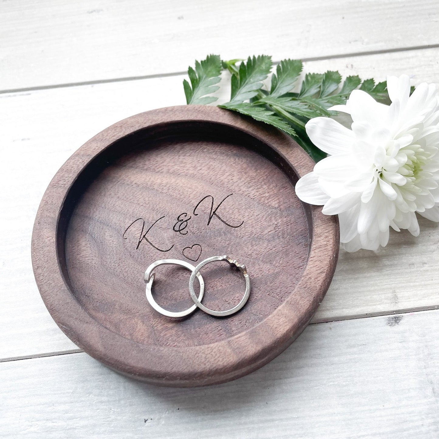Solid Walnut Ring Tray
