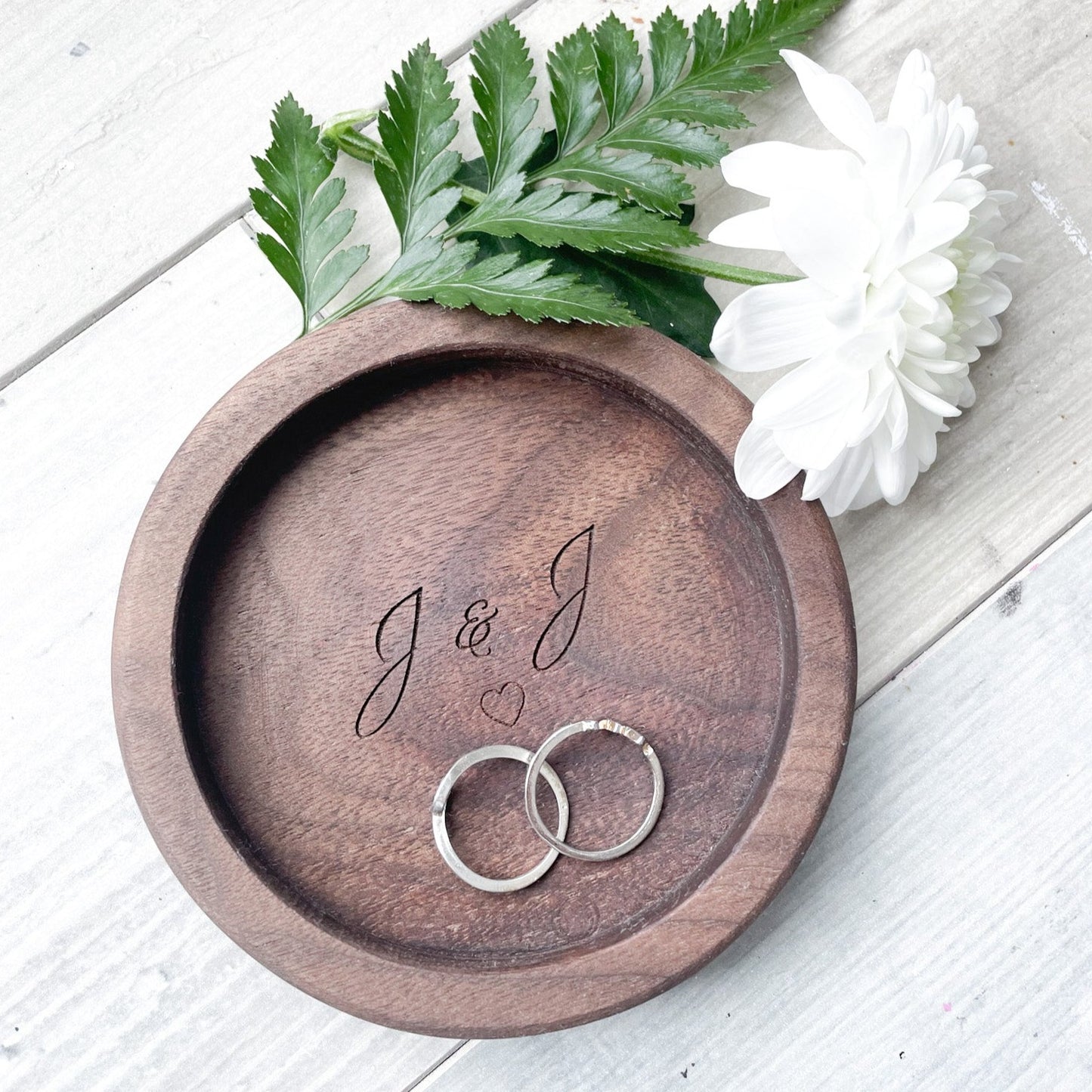 Solid Walnut Ring Tray