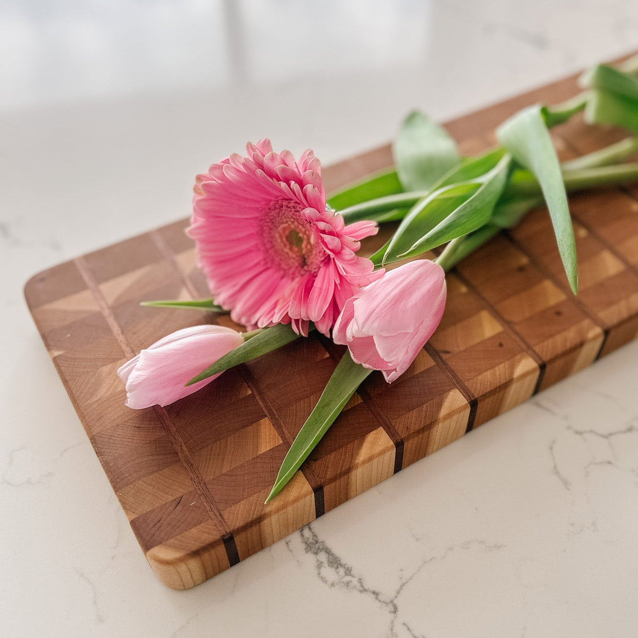 Cherry & Walnut Butcher Block Board