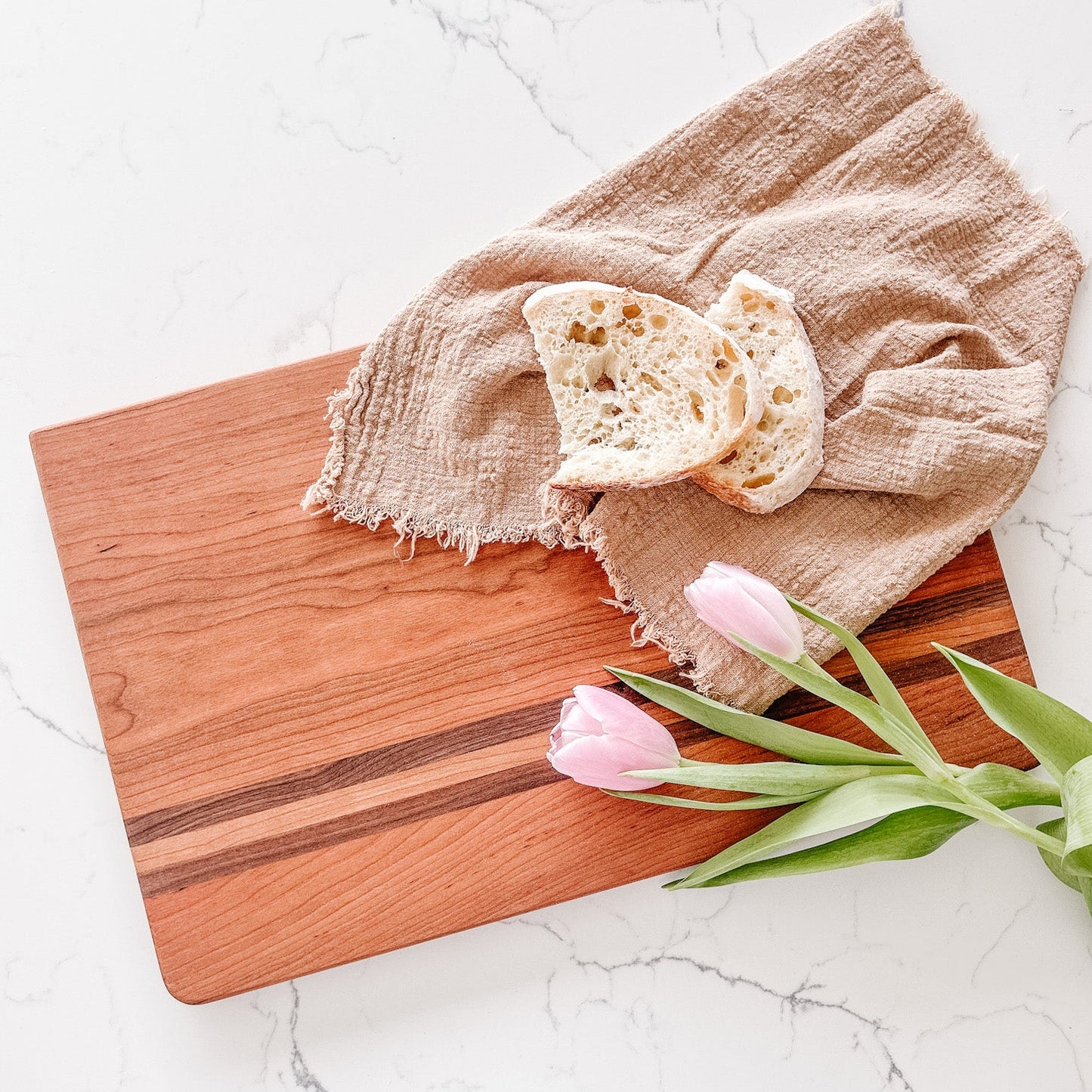 Striped Charcuterie Board