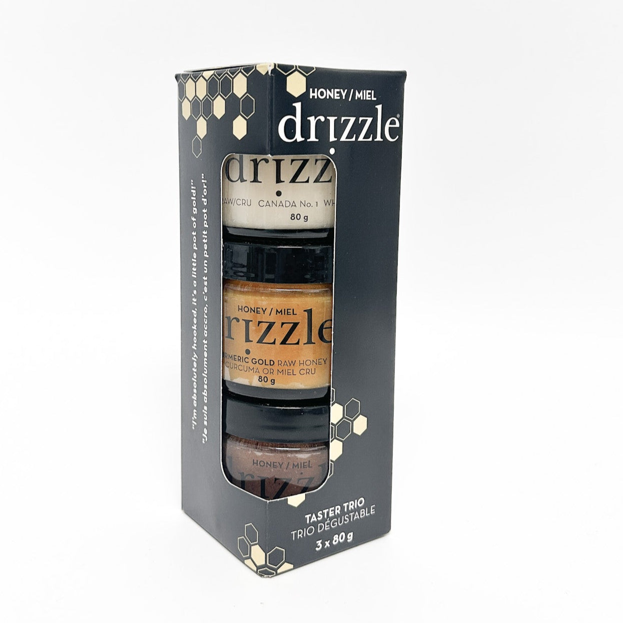 Drizzle Honey Trio 80g Jars
