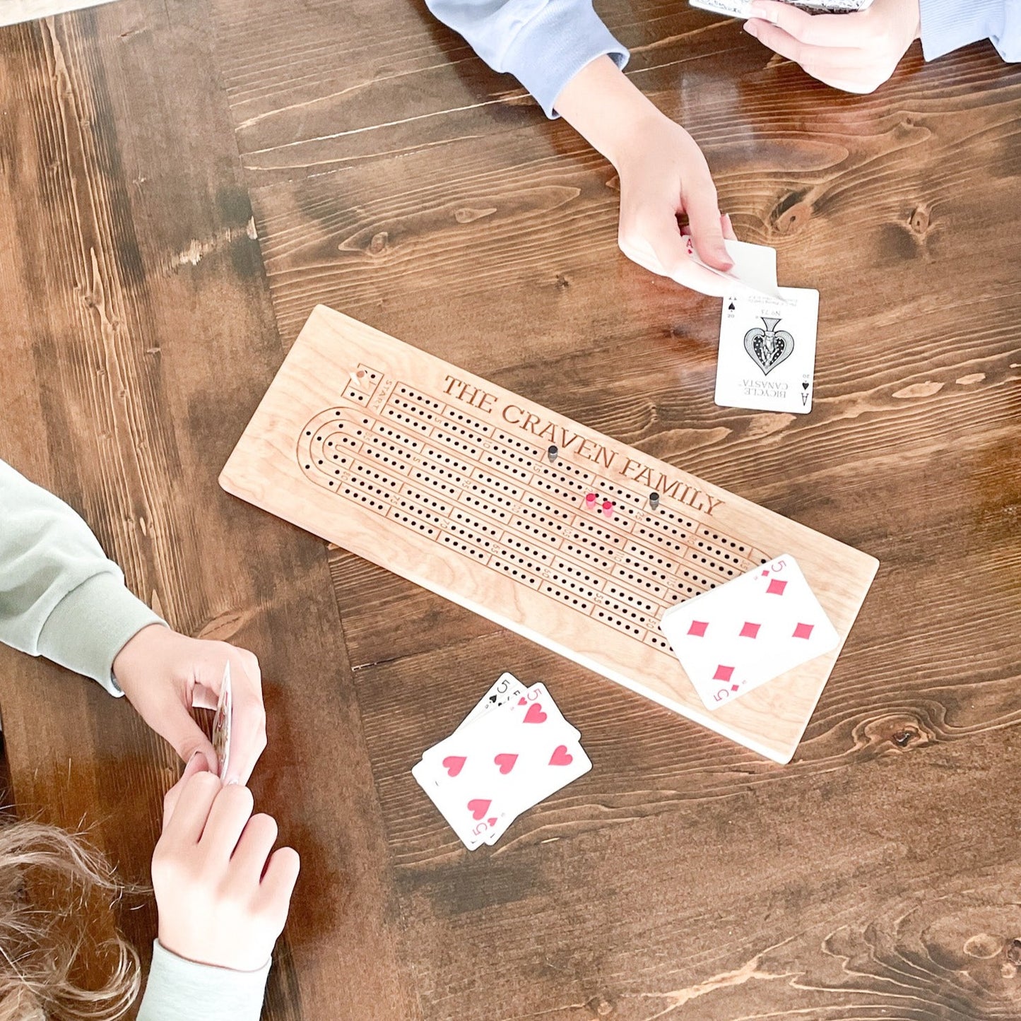 Custom Hardwood 16x5 Crib Board