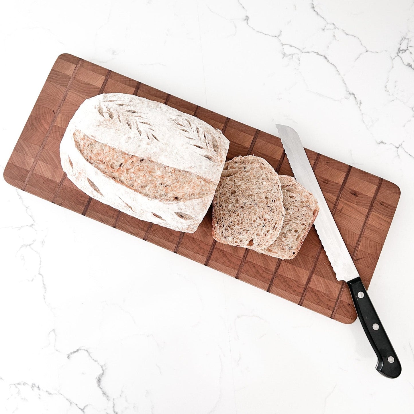 Cherry & Walnut Butcher Block Board