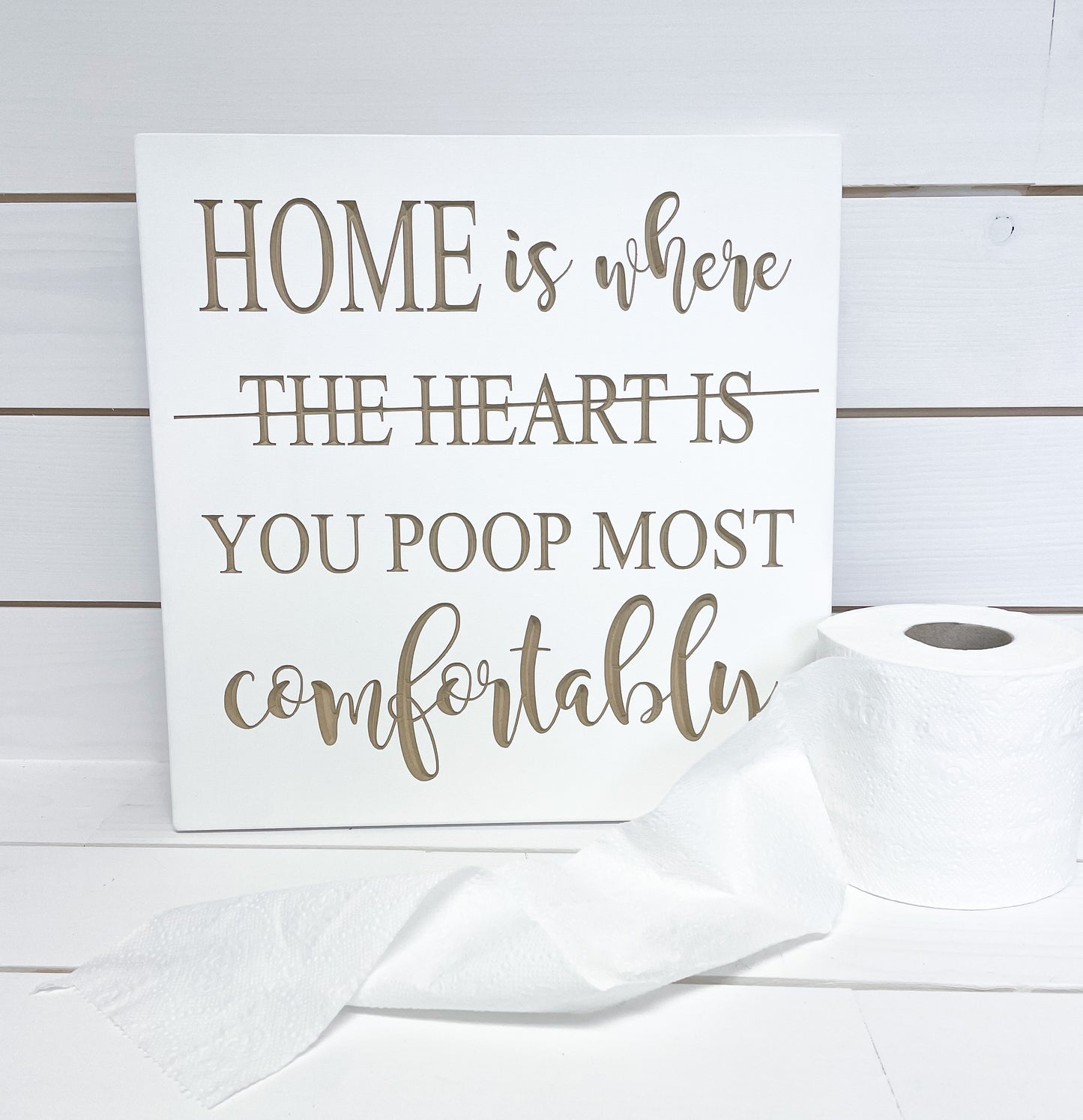 Home is where... you poop most comfortably.