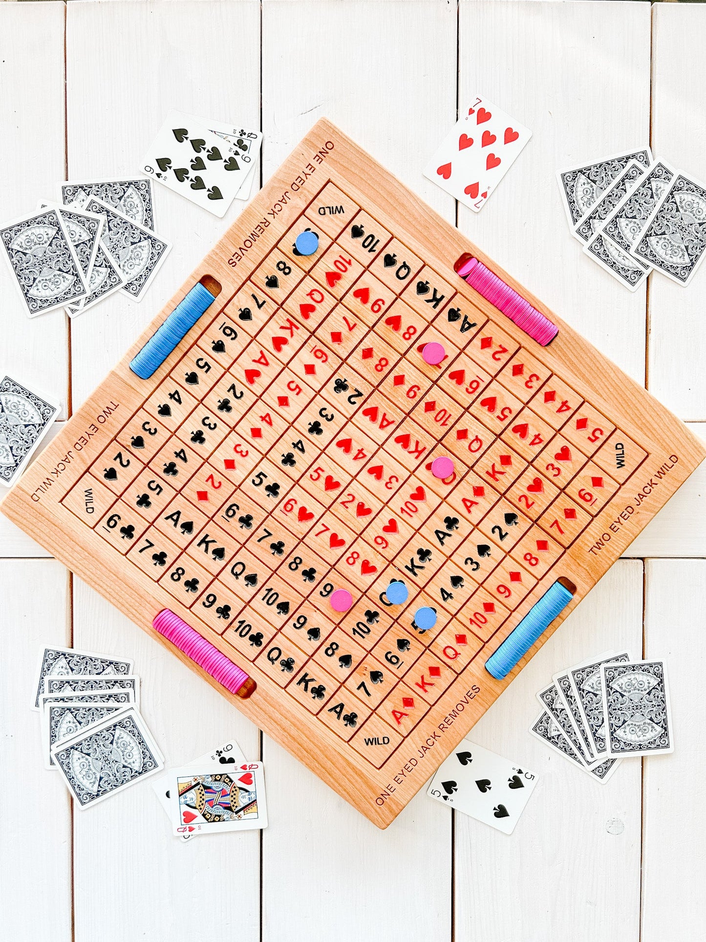 PRE ORDER Solid Wood Sequence Board - 2 styles available!