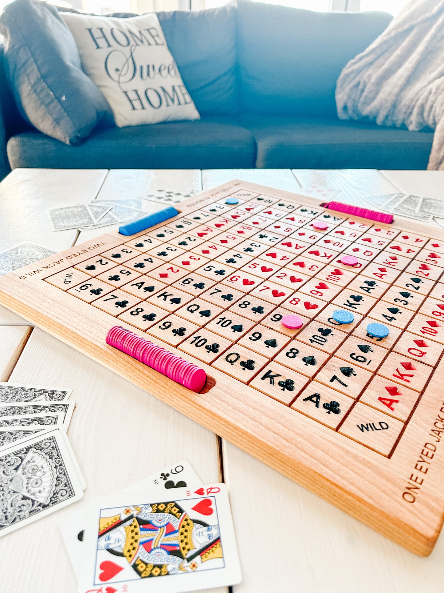 18" Solid Wood Sequence Board - 2 styles available!