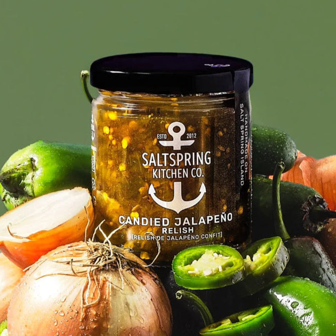 Salt Spring Kitchen Candied Jalapeno Relish 270 ml
