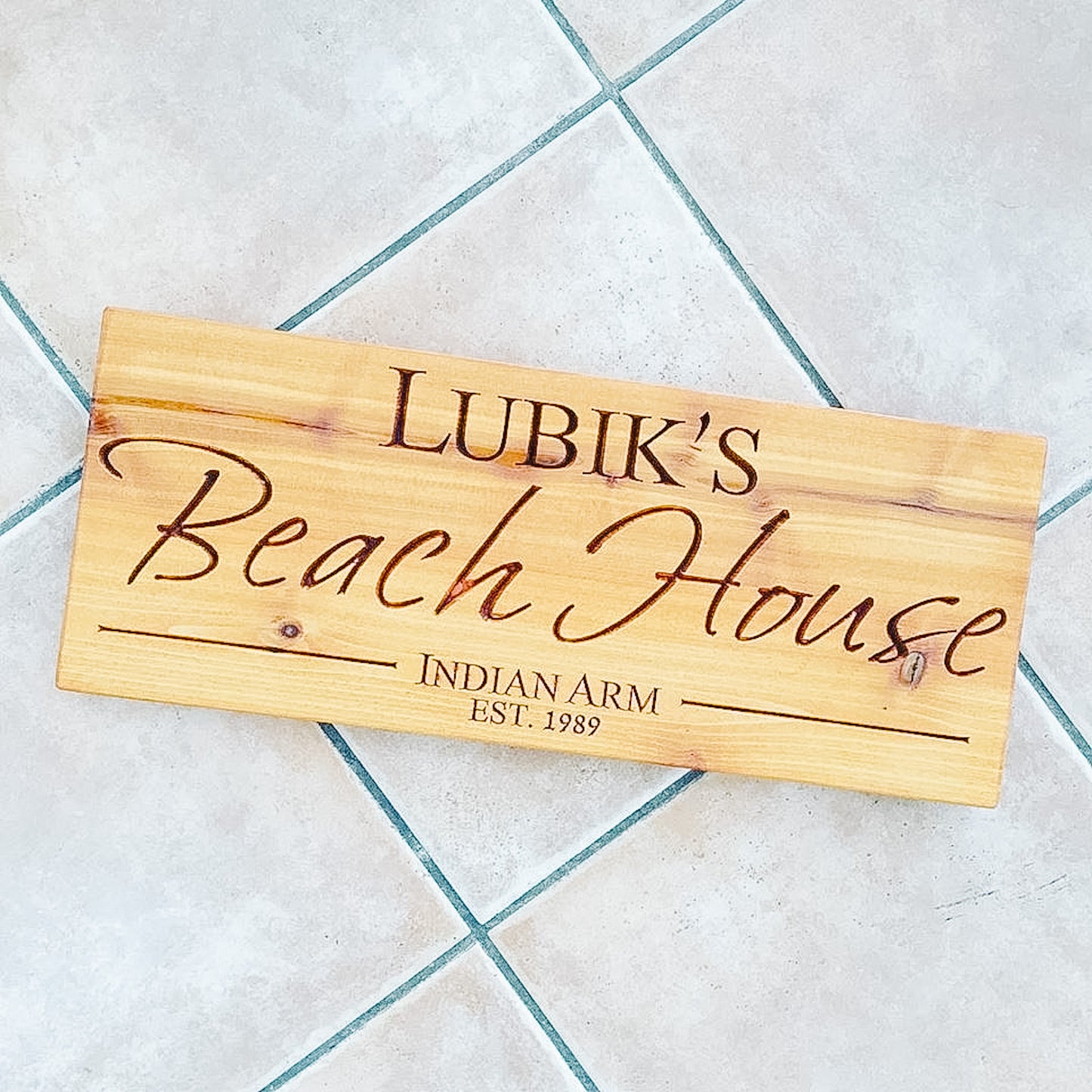 Outdoor Cedar Signs