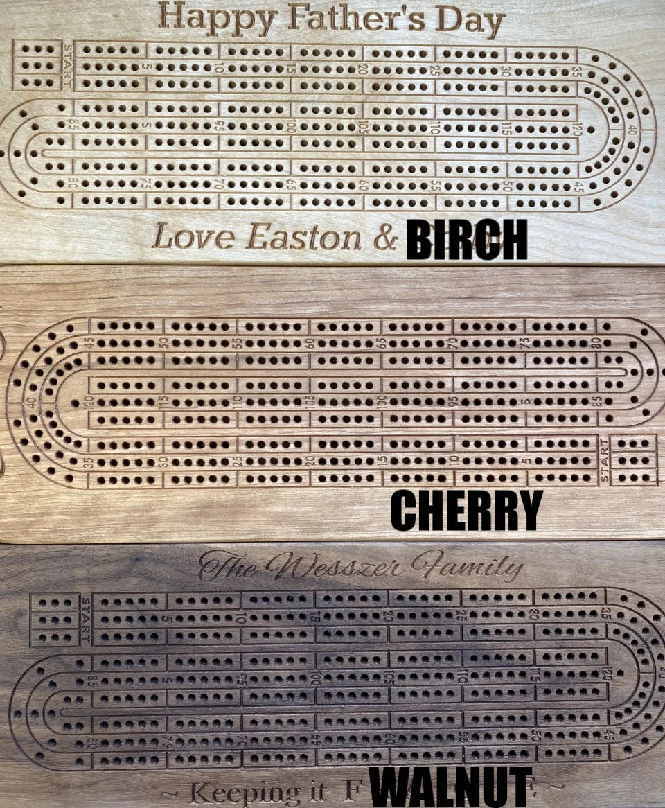 Custom Hardwood 16x5 Crib Board