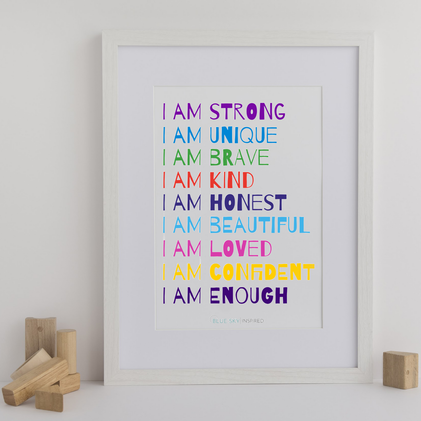 I Am Enough Digital Print