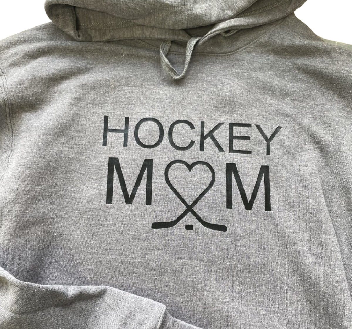 Hockey mom discount sweatshirt with laces