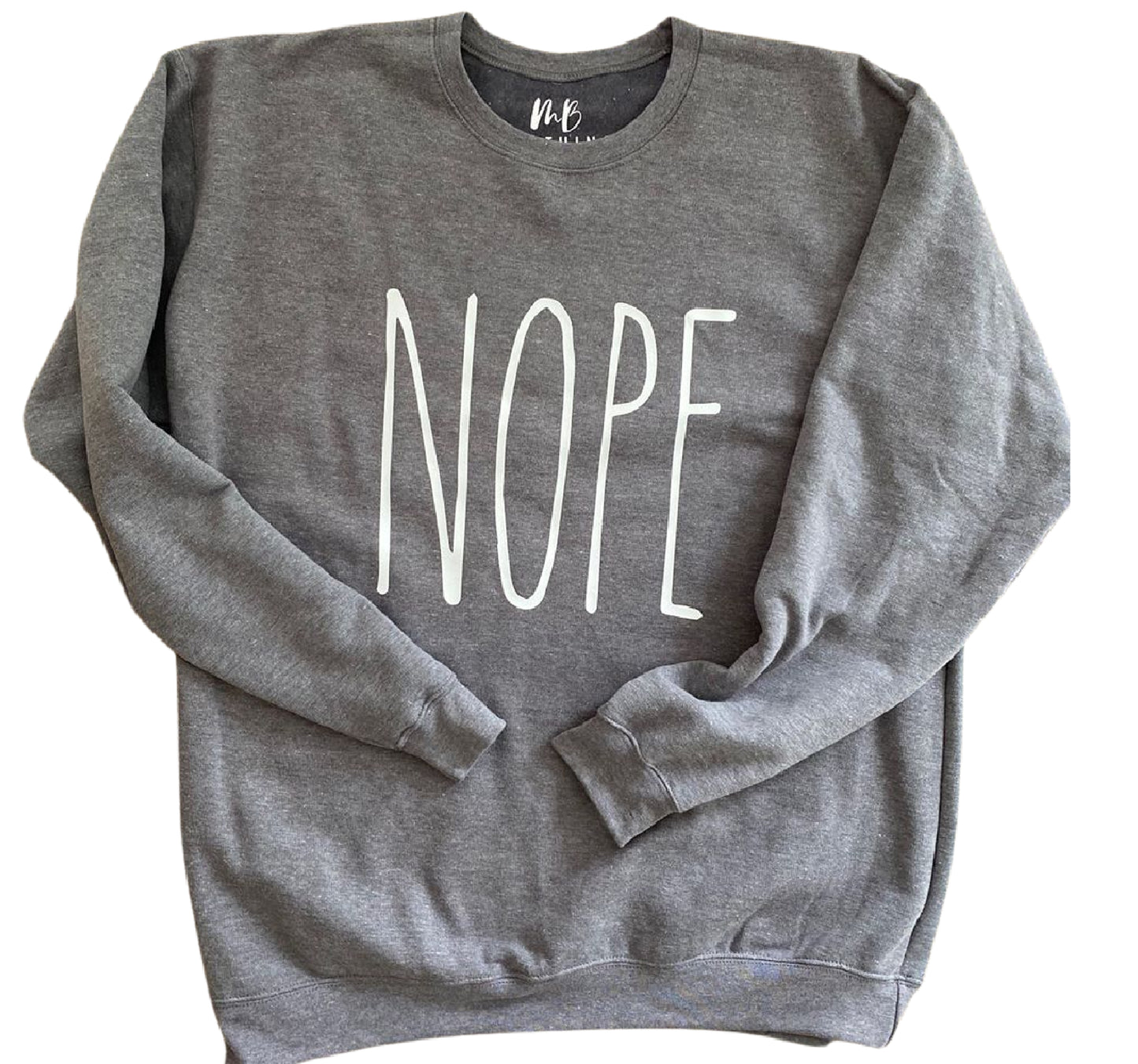 NOPE crewneck