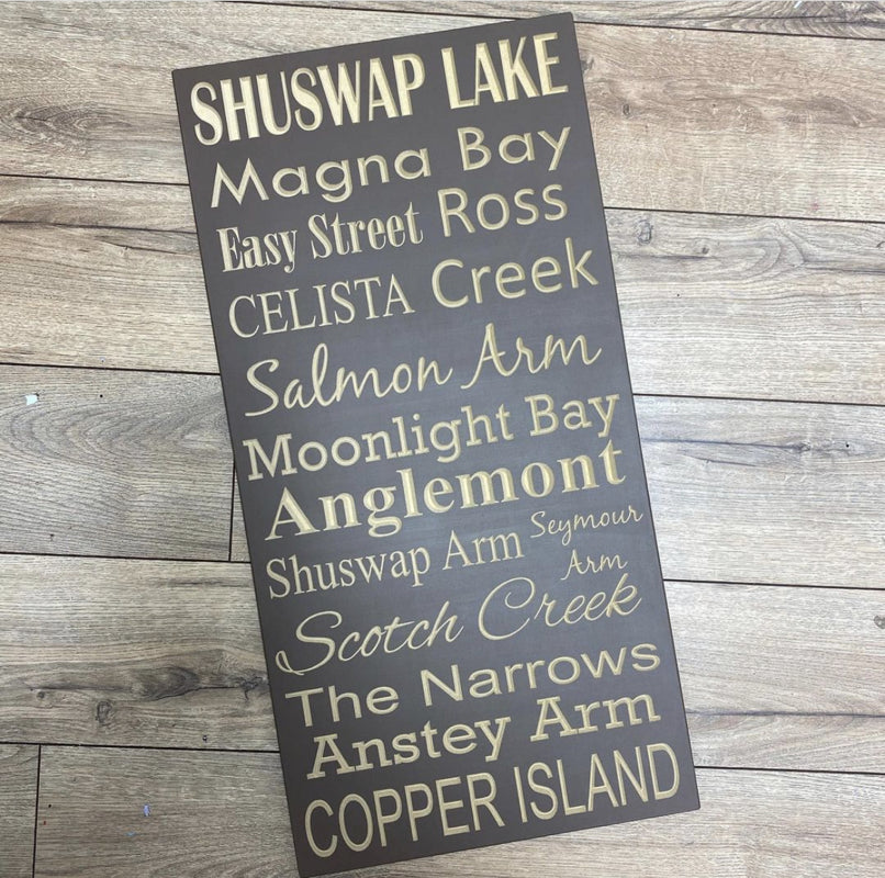 Ski Hill Signs