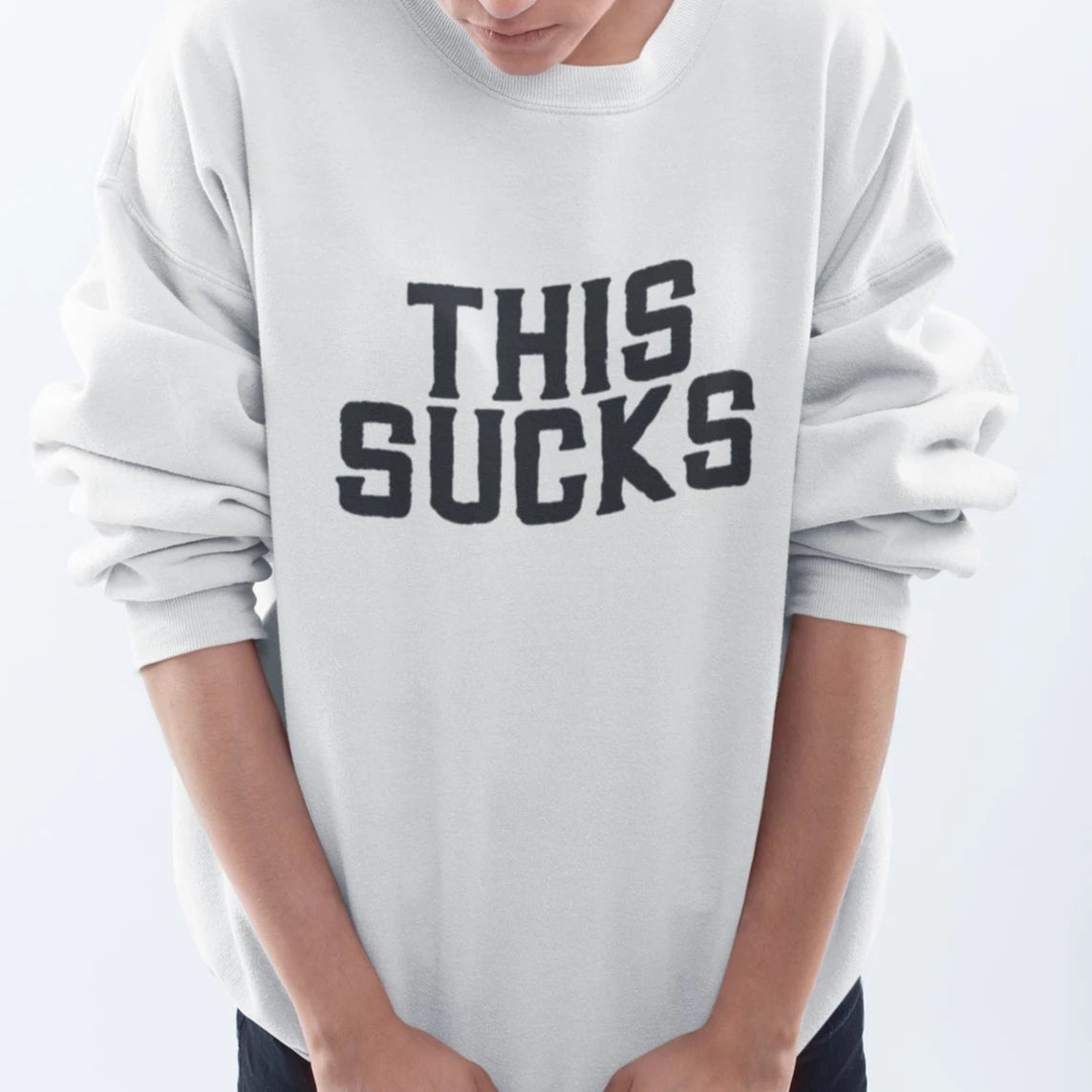 This Sucks Adult Crewneck