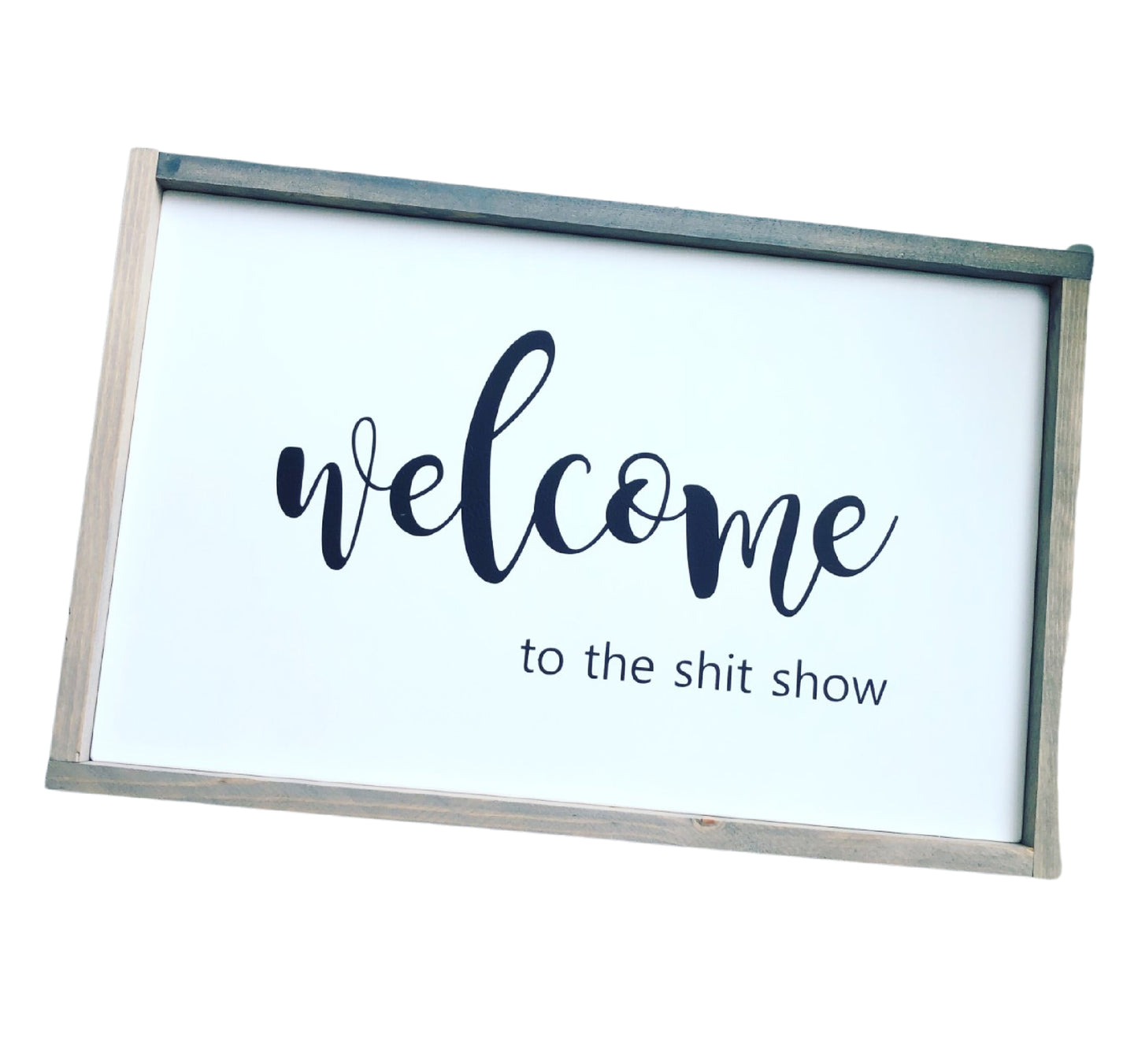 Welcome... to the shit show!