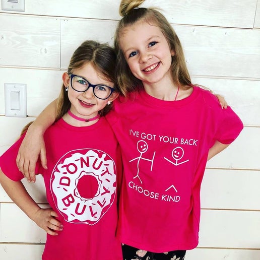 Pink Shirt Day T's Blue Sky Inspired