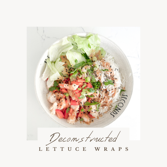 Deconstructed Lettuce Wraps