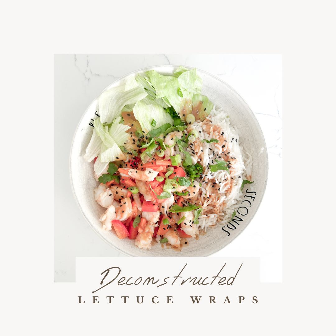 Deconstructed Lettuce Wraps