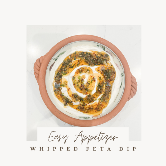 Whipped Feta Dip with Hot Honey