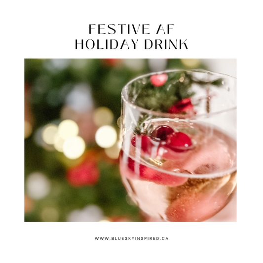 Festive AF Holiday Drink