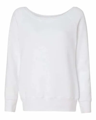 Bella + Canvas Wide Neck Fleece Crew