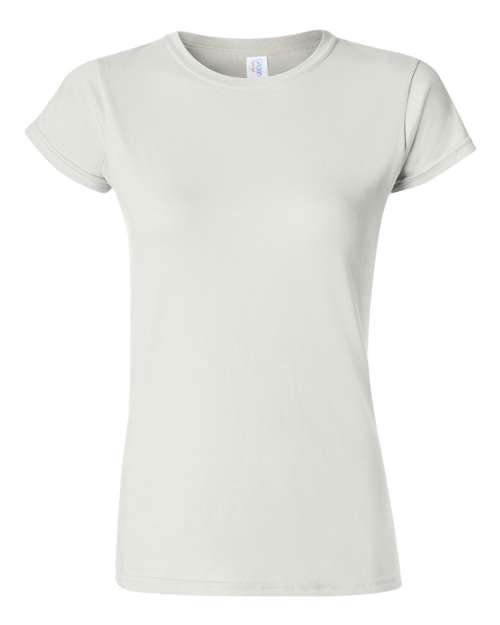 Ladies L White Gilden T Shirt