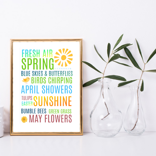 Spring Digital Print