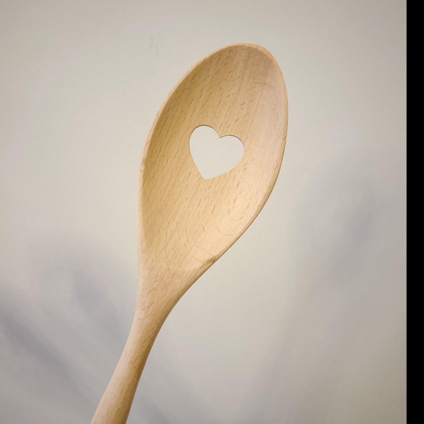 Beech Heart Wooden Spoon