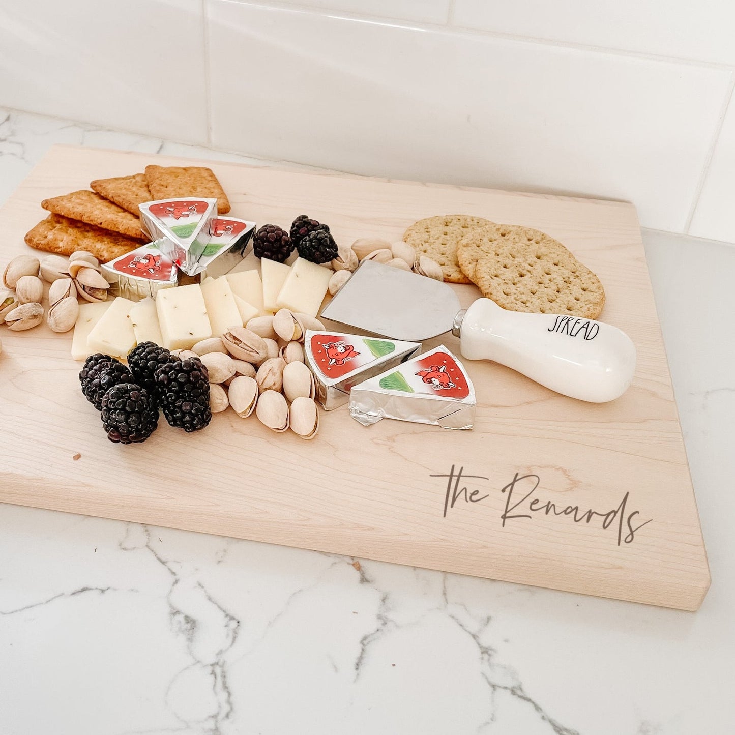 Large Personalized Maple Cutting Board