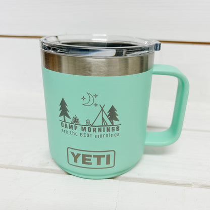 Customized 295ml Yeti Rambler with handle