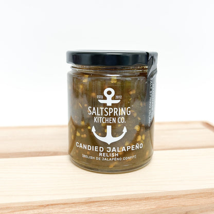 Salt Spring Kitchen Candied Jalapeno Relish 270 ml