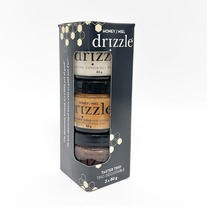 Drizzle Honey Trio 80g Jars