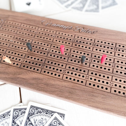 Custom Hardwood 16x5 Crib Board