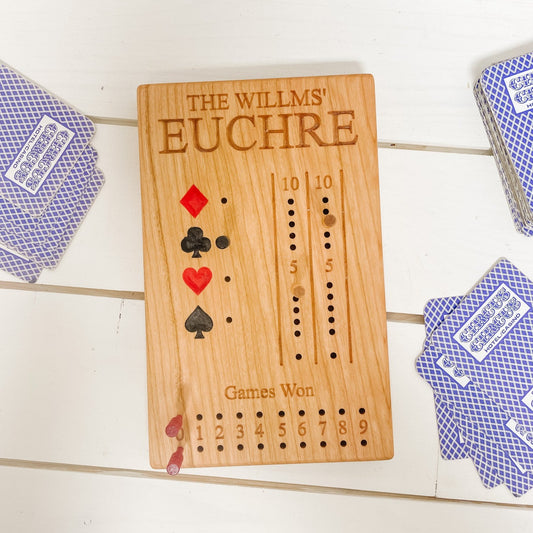 Personalized Euchre Board