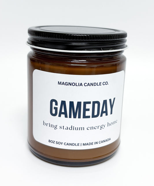 Game Day Candle (Mahogany Teakwood)