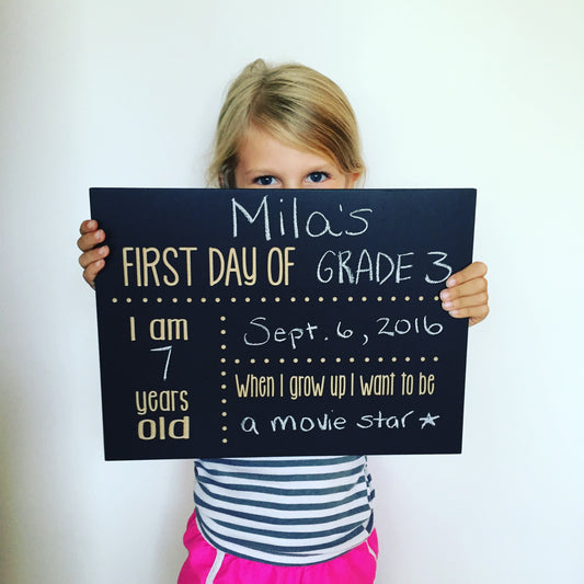 Back to School Chalkboards