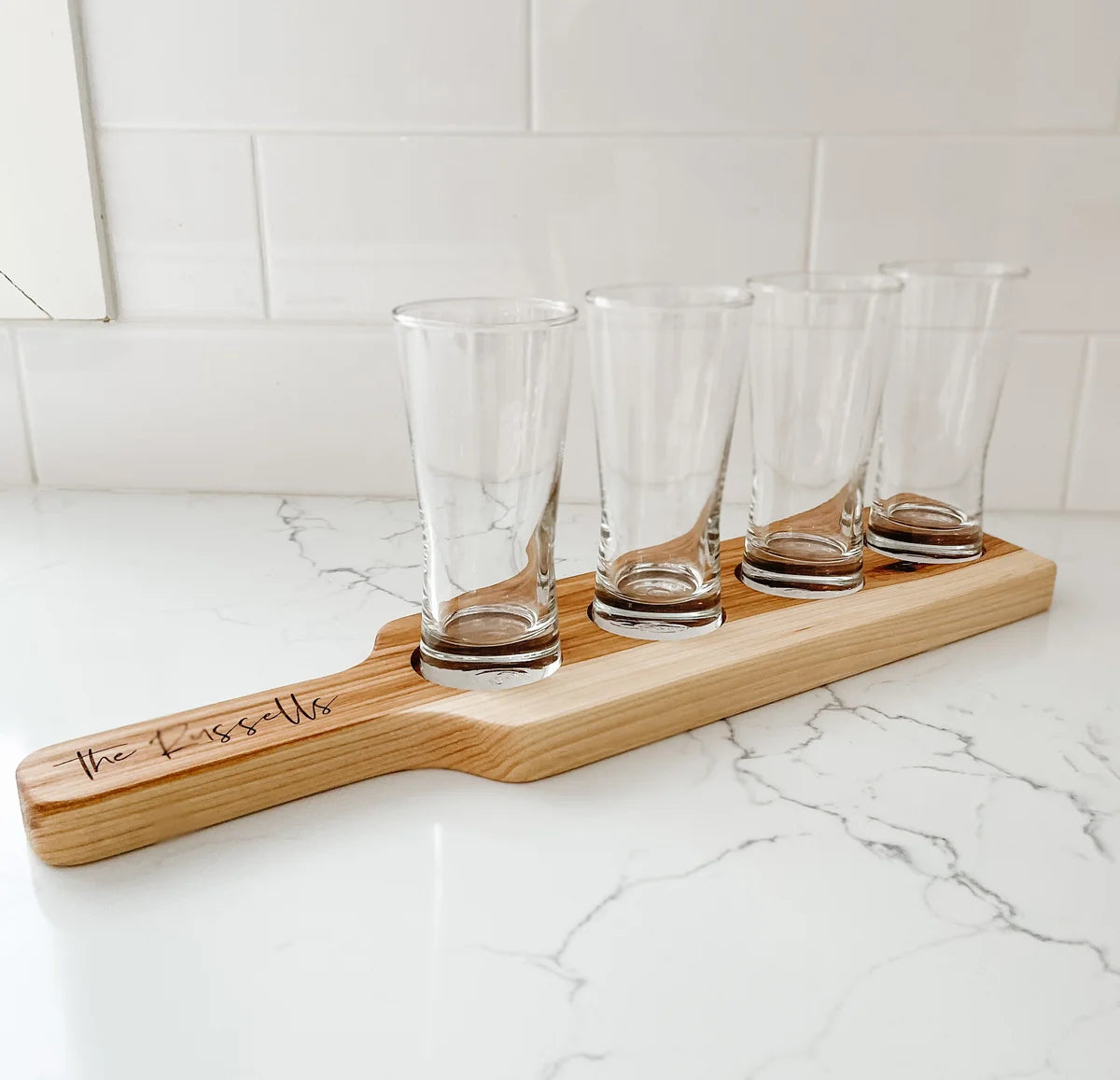 Personalized Hardwood Reversible Flight Boards