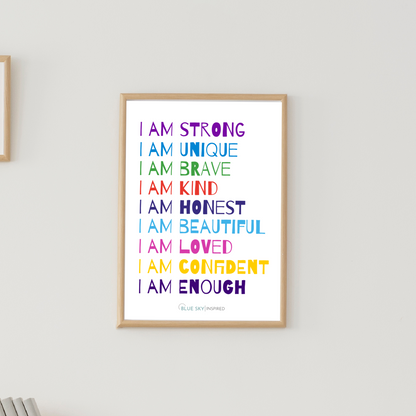 I Am Enough Digital Print