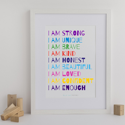 I Am Enough Digital Print