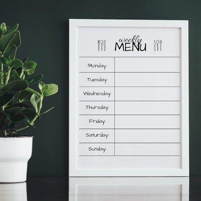 Weekly Meal Planner Digital Print