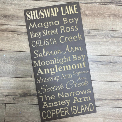 Ski Hill Signs